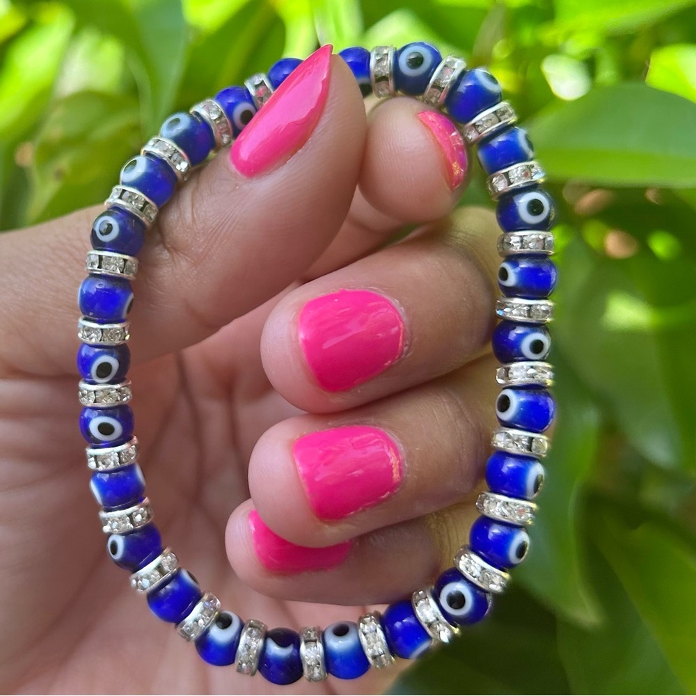 🧿💙 Blue Evil Eye Bracelet